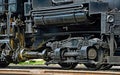 Geared truck on Shay number 4 at Cass, WV