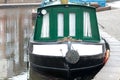 Front of Green Barge