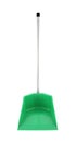 Front green plastic dustpan