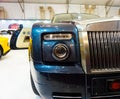 Front Grill and Head Lights of Rolls Royce