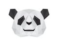 Front Head Panda Polygonal Illustration