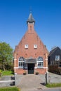 Front of the historic church in Eernewoude Royalty Free Stock Photo