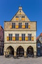 Front of the historic town hall in Werne Royalty Free Stock Photo
