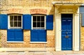 Front House built in the 18th Century on Fournier Street Royalty Free Stock Photo