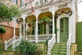 Front of house in New Orleans Royalty Free Stock Photo