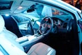 Front interior of Mazda CX-9 at its launch