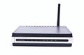 Front of internet router Royalty Free Stock Photo
