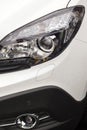 Front lights- new car detail Royalty Free Stock Photo