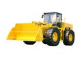 Front loader isolated Royalty Free Stock Photo