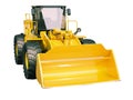 Front loader isolated Royalty Free Stock Photo