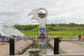 Front Look at The Falkirk Wheel