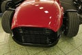 Front mask and front wheels of modern three wheeled american autocycle Vanderhall Carmel GTS Venice