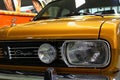 Front mask and headlights of large saloon car Chrysler 180 producet in Europe in years 1970-1982.