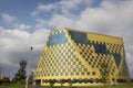 Front of the modern town hall of Hardenberg