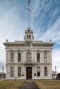 The front of the Mono County Courthouse in Bridgeport, California, USA - November 13, 2018