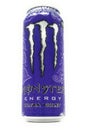 The front of a Monster Energy Ultra Violet 500ml Drink Can.