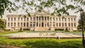 The Front of the Mora Ferenc Museum in Szeged, Hungary Royalty Free Stock Photo