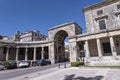 The Palace of St Michael and St George in Corfu town on the the Greek island of Corfu