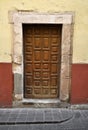 Front of an old Mexican house