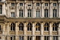 Front of an old Paris building Royalty Free Stock Photo