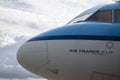 Front Part Fokker Cityhopper From KLM At Schiphol Airport The Netherlands 26-5-2022