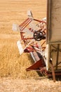 Front part of a swather.