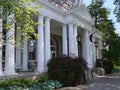 classical style building, Swarthmore College, Pennsylvania Royalty Free Stock Photo