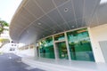 Front porch of newly constructed building