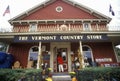 Front porch of Vermont Country Store in Rockingham, VT Royalty Free Stock Photo