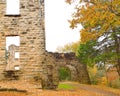 Arched passage of the rear portico of the HaHa Tonka Castle