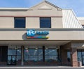 Front of the PPG paints store in East Norriton, PA Royalty Free Stock Photo
