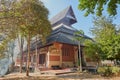Front Right Prajao Tanjai Sanctuary or Chapel at Wat Analayo Temple