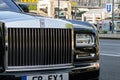 Front of a Rolls Royce Phantom Car Royalty Free Stock Photo