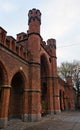 Front of Rossgarten Gates, Kaliningrad Royalty Free Stock Photo