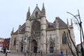 Front of Saint Eloi Church in Dunkirk, France