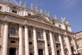 Front of Saint Peter's Royalty Free Stock Photo