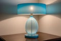 front shot, contemporary table lamp Royalty Free Stock Photo