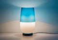 front shot, contemporary table lamp Royalty Free Stock Photo
