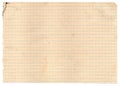 Vintage paper texture checker front