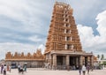 Front of Sri Srikanteshwara Temple in Nanjangud, India.