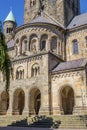 Front of the St. Antonius Basilica in Rheine Royalty Free Stock Photo