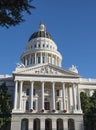 California`s State Capital Building in Sacramento Royalty Free Stock Photo