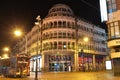 Front of Stephens Green Shopping Centre at Night in Dublin, Ireland Royalty Free Stock Photo