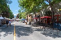 Front Street lined with vendors during the Penticton Community Market