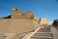 The front of the Temple of Edfu Royalty Free Stock Photo