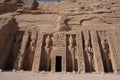 Front of the Temple of Hathor and Nefertari, Abu Simbel