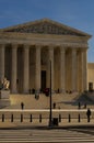 Front of the U.S. Supreme Court Royalty Free Stock Photo