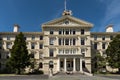 Front of Victoria University Law School in Wellington, New Zealand.