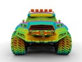 Front view - all terrain vehicle