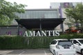 Front View of Amantis Hotel in Lingkar Demak-Kudus Street, Demak, Central Java, Indonesia